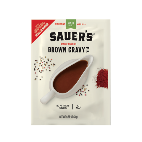 Brown Gravy Mix, 30% Less Sodium