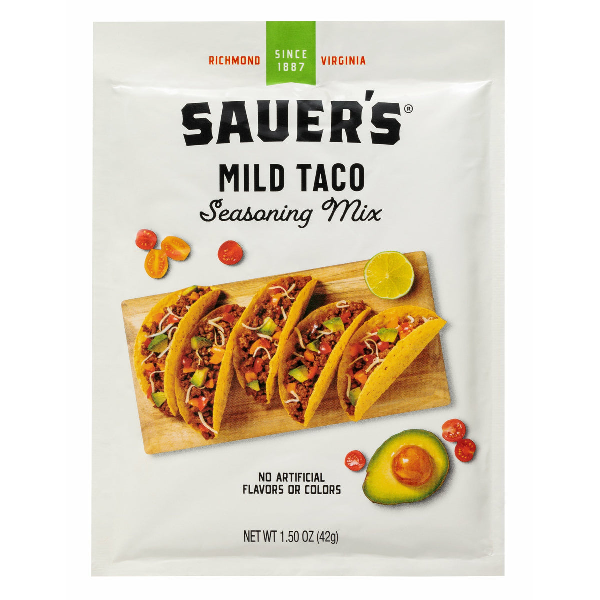 Taco Seasoning Mix Sauer Brands